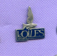 Rare Pins Poisson Volant Magazine Voiles Et Voiliers Egf J170 - Medien