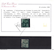 Floreale Cent. 5 Falso Di Napoli - Mint/hinged