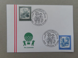 Österreich Pro Juventute - Mit Sonderstempel 8. 7. 1983 Frastanz, 1. Euro. Trachtenfest Frastanz (Nr.1427) - Sonstige & Ohne Zuordnung