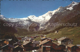 11651929 Saas-Fee Ortsansicht Mit Alphubel Und T?schhorn Walliser Alpen Saas-Fee - Other & Unclassified