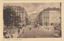 GENEVE166 --   GENEVE   --   RUE DU MONT BLANC - --  TRAMWAY - Genève