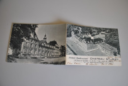 France Flyer Hotel-Restaurant Chateau Saint-Jean Macon - Reclame