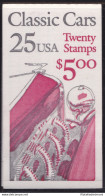1988 Stati Uniti - LIBRETTO N. 156 - $5,00 Testo Nero E Rosso MNH/** - Sonstige & Ohne Zuordnung