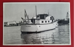 PH Original - 18,5 X 12 Cm - TRIPLE FRONTERA, PUERTO IGUAZÚ, ARGENTINA 1942 - EJERCITO ARGENTINO - EXCURSIÓN DE PESCA - Bateaux