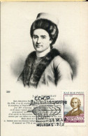 X0438 Russia, Maximum Card 1964 Jean Jacques Rousseau, Writer And Philosopher, Vintage Card - Writers