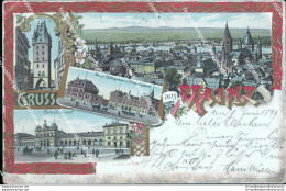 Bd562 Cartolina Gruss Aus Mainz 1909 Germania - Other & Unclassified