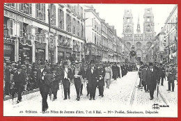 20. Orléans (45) Fêtes De Jeanne D'Arc 7 & 8 Mai MM. Préfet Sénateurs Députés 2scans Carte Animée - Orleans