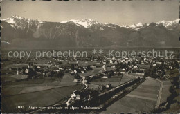 11651753 Aigle VD Vue Generale Et Alpes Valaisanes Aigle - Sonstige & Ohne Zuordnung