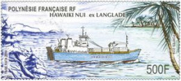 POLYNESIE - Navire "Hawaiki Nui" (anciennement Langlade) - Unused Stamps