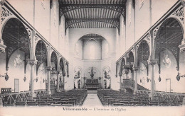 Villemonble - Interieur De L'Eglise -  CPA °J - Villemomble