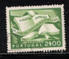 PORTUGAL Scott # 796 Used - Education Plan - Used Stamps