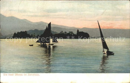 11651605 Insel_Ufenau_Ufnau_Zuerichsee_SZ Zuerichsee Segelboot - Altri & Non Classificati