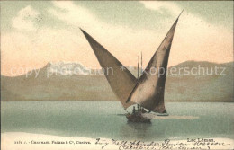 11651581 Lac Leman Genfersee Barque Et Dent Du Midi Alpes Genf - Autres & Non Classés