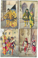 SIENA - PALIO - I PAGGI MAGGIORI - COSTUMI DEL 1928 - BOZZETTI DI GUIDO MASIGNANI - Ed. S.VENTURINI, SIENA 1930 - Siena