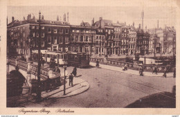 Netherlands Pays Bas Rotterdam Regentessebrug Tram 1919 - Tramways