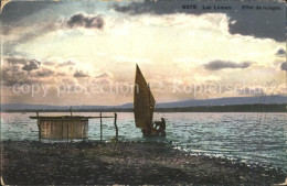 11651526 Lac Leman Genfersee Barque Effet De Nuages Genf - Otros & Sin Clasificación