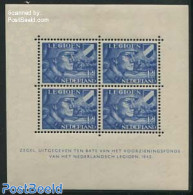 Netherlands 1942 M/s With 4 Stamps, Unused (hinged) - Ungebraucht