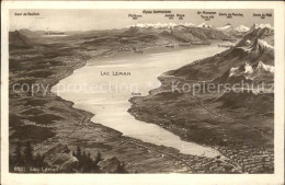 11651506 Lac Leman Genfersee Und Umgebung Alpenpanorama Aus Vogelperspektive Gen - Andere & Zonder Classificatie