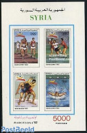 Syria 1992 Olympic Games S/s, Mint NH, Sport - Athletics - Handball - Olympic Games - Atletismo