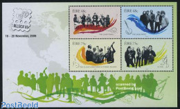 Ireland 2006 Irish Music, Belgica S/s, Mint NH, Performance Art - Music - Philately - Nuevos