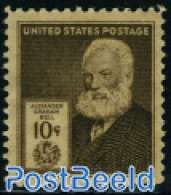 United States Of America 1940 10c, Alexander Graham Bell, Stamp Out Of Set, Mint NH, Science - Inventors - Ongebruikt