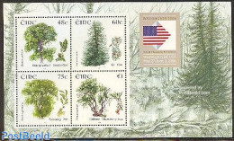 Ireland 2006 Trees S/s, Washington 2006, Mint NH, Nature - Trees & Forests - Philately - Neufs