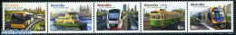 Australia 2012 City Traffic 5v [::::], Mint NH, Transport - Automobiles - Railways - Ships And Boats - Trams - Nuevos