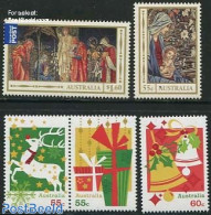 Australia 2012 Christmas 5v (3v+[:]), Mint NH, Nature - Religion - Deer - Christmas - Nuevos