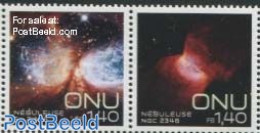 United Nations, Geneva 2013 Space 2v [:], Mint NH, Science - Astronomy - Astrology