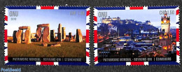 United Nations, Geneva 2018 World Heritage, Great Britain 2v, Mint NH, History - World Heritage - Other & Unclassified