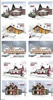 Sweden 2019 Railway Stations Foil Booklet S-a, Mint NH, Transport - Automobiles - Railways - Ongebruikt