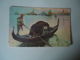 ITALY VENEZIA   POSTCARDS   BOATS  GONDOLA    FOR MORE URCHASES 10% DISCOUNT - Sonstige & Ohne Zuordnung