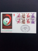 BERLIN H-BLATT 17 FDC UNFALLVERHÜTUNG 1974 - Cartas & Documentos