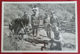 PH Original - 18,5 X 12 Cm - TRIPLE FRONTERA, PUERTO IGUAZÚ, ARGENTINA 1942 - EJERCITO ARGENTINO - EXCURSIÓN DE PESCA - Deportes