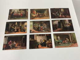 9 Cards - Raphael Tuck & Son - Oilette - Flemish Cottage Homes - Cards In Very Good Condition! - Tuck, Raphael