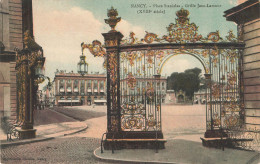 NANCY : PLACE STANISLAS - GRILLES JEAN LAMOUR (XVIIIe SIECLE) - Nancy