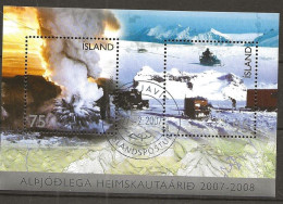 Iceland Island  2007 International Polar Year, Mi Bloc 42, Cancelled(o) - Unused Stamps