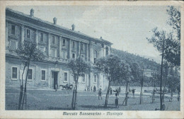 Cs98 Cartolina Mercato Sanseverino Municipio Provincia Di Salerno 1933 Campania - Salerno