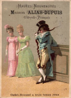 CHROMO MAISON ALIAS-DUPUIS HAUTES NOUVEAUTES A VITRY LE FRANCOIS CADET ROUSSEL A TROIS BEAUX YEUX - Andere & Zonder Classificatie