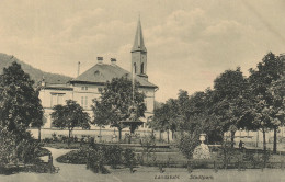 6790 LANDSTUHL, Stadtpark, Brunnen, Kirche - Landstuhl