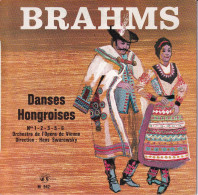 ORCHESTRE DE L'OPERA DE VIENNE - DIRECTION HANS SWAROWSKY - FR EP - BRAHMS - DANCES HONGROISES - Clásica