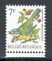 Belgique België, **, Yv 2261, Mi 2313, SG 2851, Mésange Bleue, - 1985-.. Birds (Buzin)