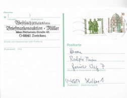 Postzegels > Europa > Duitsland > West-Duitsland > Postwaardestukken > Postkaarten - Gebruikt Met Bij Frankering (17276) - Postcards - Used