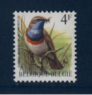 Belgique België, **, Yv 2321, Mi 2373x, SG 2848, Gorgebleue à Miroir, - 1985-.. Birds (Buzin)