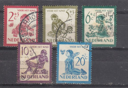 Netherlands 1950 Charity - Children Relief  Used Set (e-848) - Used Stamps