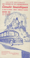 Luxembourg - Luxemburg - Dépliants  -  LAROCHETTE  -  CIRCUITS TOURISTIQUES  1950 - Tourism Brochures