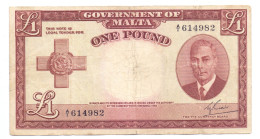 Malta 1 Pound 1951 - Malte