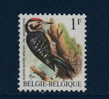 Belgique België, **, Yv 2349, Mi 2401x, SG 2845, Pic épeichette, - 1985-.. Birds (Buzin)