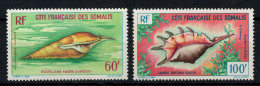 Cote Des Somalis - YV PA 31 & 32 N** MNH Luxe Complete , Coquillages , Cote 23 Euros - Ungebraucht