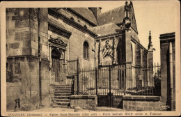 CPA Vouziers Ardennes, Kirche Saint-Maurille - Autres & Non Classés